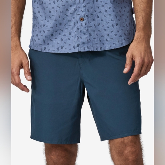 Patagonia Hydropeak Hybrid Walk Shorts • Size 40 • Tidepool Blue (Dark Teal) - Picture 1 of 9